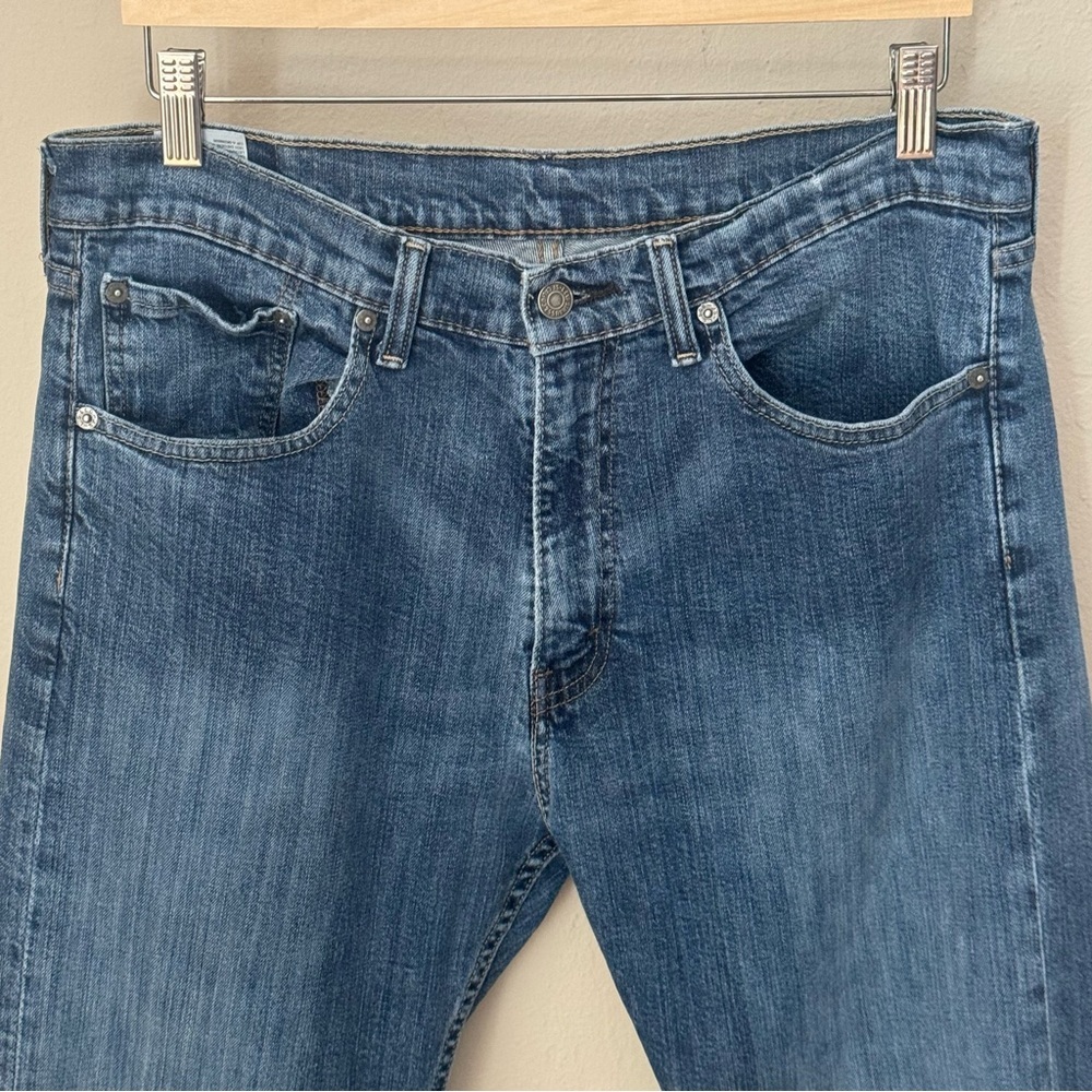 LEVI’S 505 Red Tab Straight Leg Jeans Denim Classic Fit Size 34x32 - Picture 5 of 15